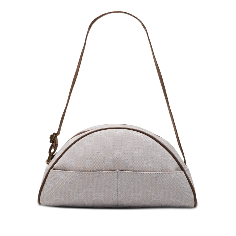 Pre-Loved Gucci GG Canvas Shoulder Bag